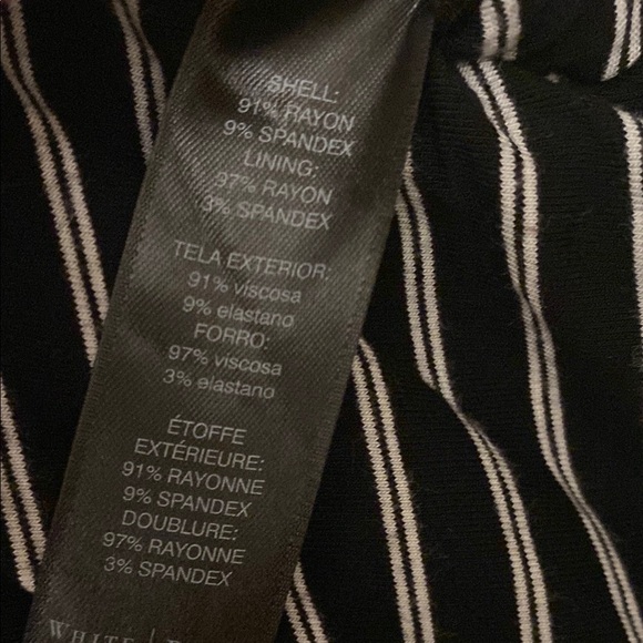 White house Black Market Sleeveless Front Slit Tie-Front Stripe Maxi Dress
SZ XL - Picture 16 of 17